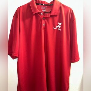 Men’s Champion Crimson The University of Alabama Script A Polo